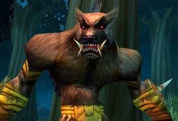 World of Warcraft's new playable race for the Alliance in the Cataclysm expansion - Worgen