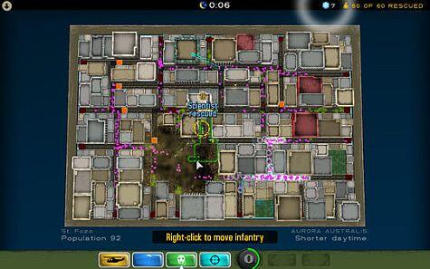 Atom Zombie Smasher move infantry screenshot