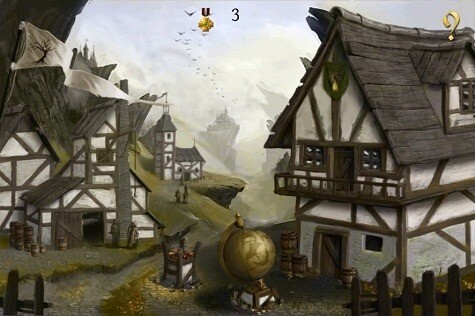 A Knights Dawn game for iOS - ye olde towne