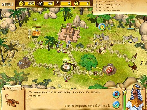 Fate of the Pharaoh - building screenshot