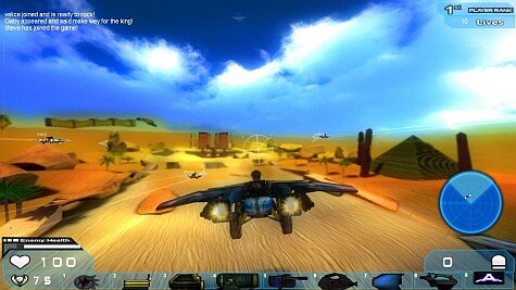 silas kart game - jet setting screenshot