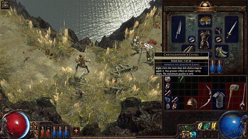 Path of Exile - Cartographers Chisel Screenshot