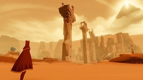 Journey game from thatgamecompany - screenshot