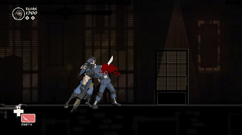 mark of the ninja - soldier kill - screenshot mark of the ninja - soldier kill - screenshot