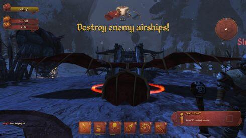 Air Buccaneers - glider start screenshot
