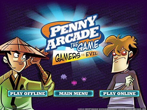 Penny Arcade deck building game