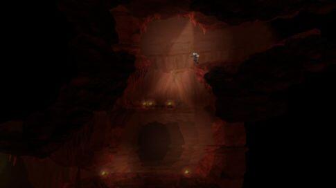 waking mars screenshot - the red rocks