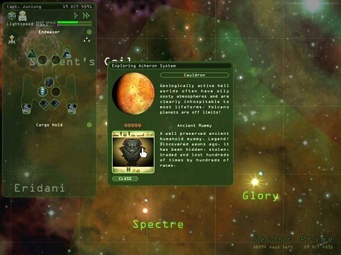 Weird Worlds game screenshot 1