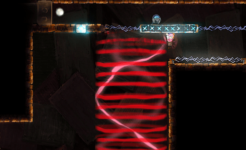 teslagrad game - red electromagnetic aura screenshot